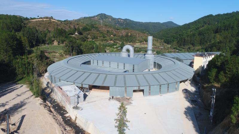 福建屏南12.98m移動式隧道窯