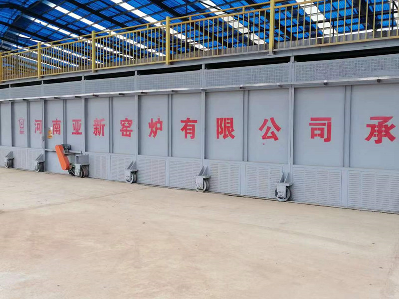 津巴布韋12.98m移動式隧道窯